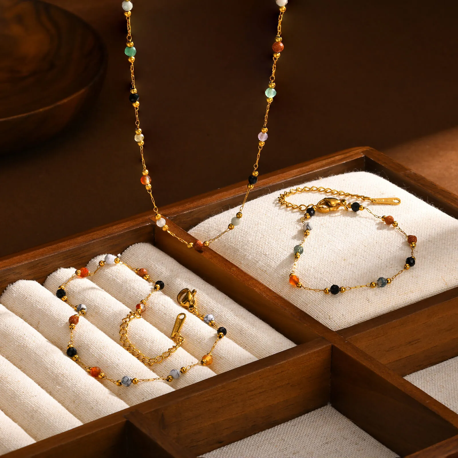 Jc Jewelry & Watches Photos - Pulsera de tobillo con cuentas de
