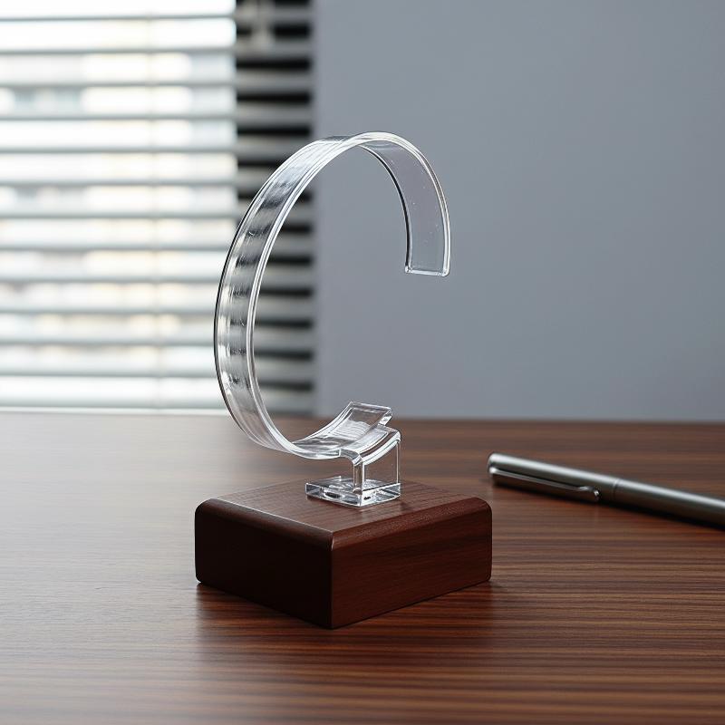 Soporte de madera con forma de - Jewelry And Watches Inc reseña y precio