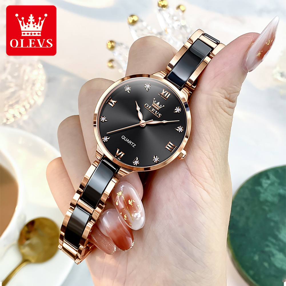 OLEVS 5872 relojes de pulsera  - Jewelry For Watches reseña y precio